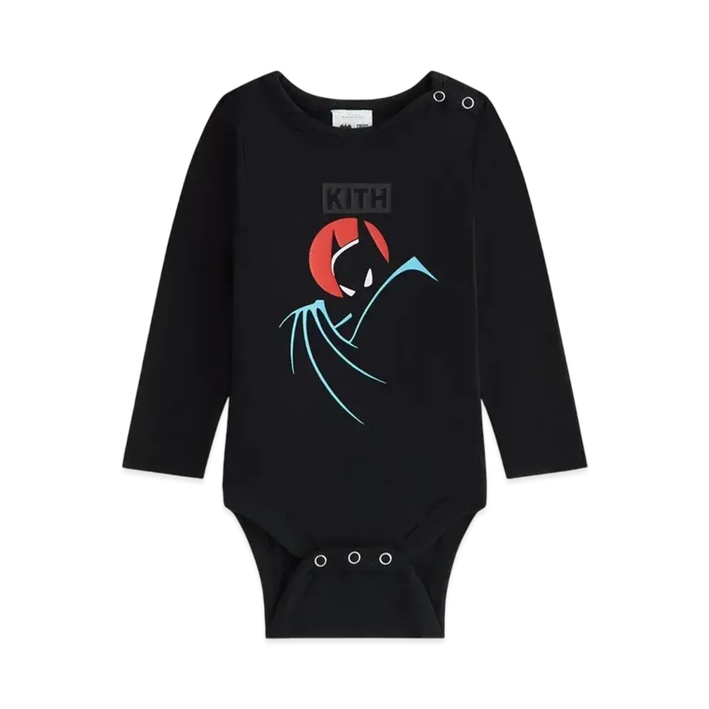 Kith Kids x Batman Animated Vintage Bodysuit "Black"