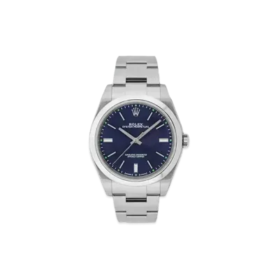 ROLEX Oyster Perpetual 39 Blue Dial 114300