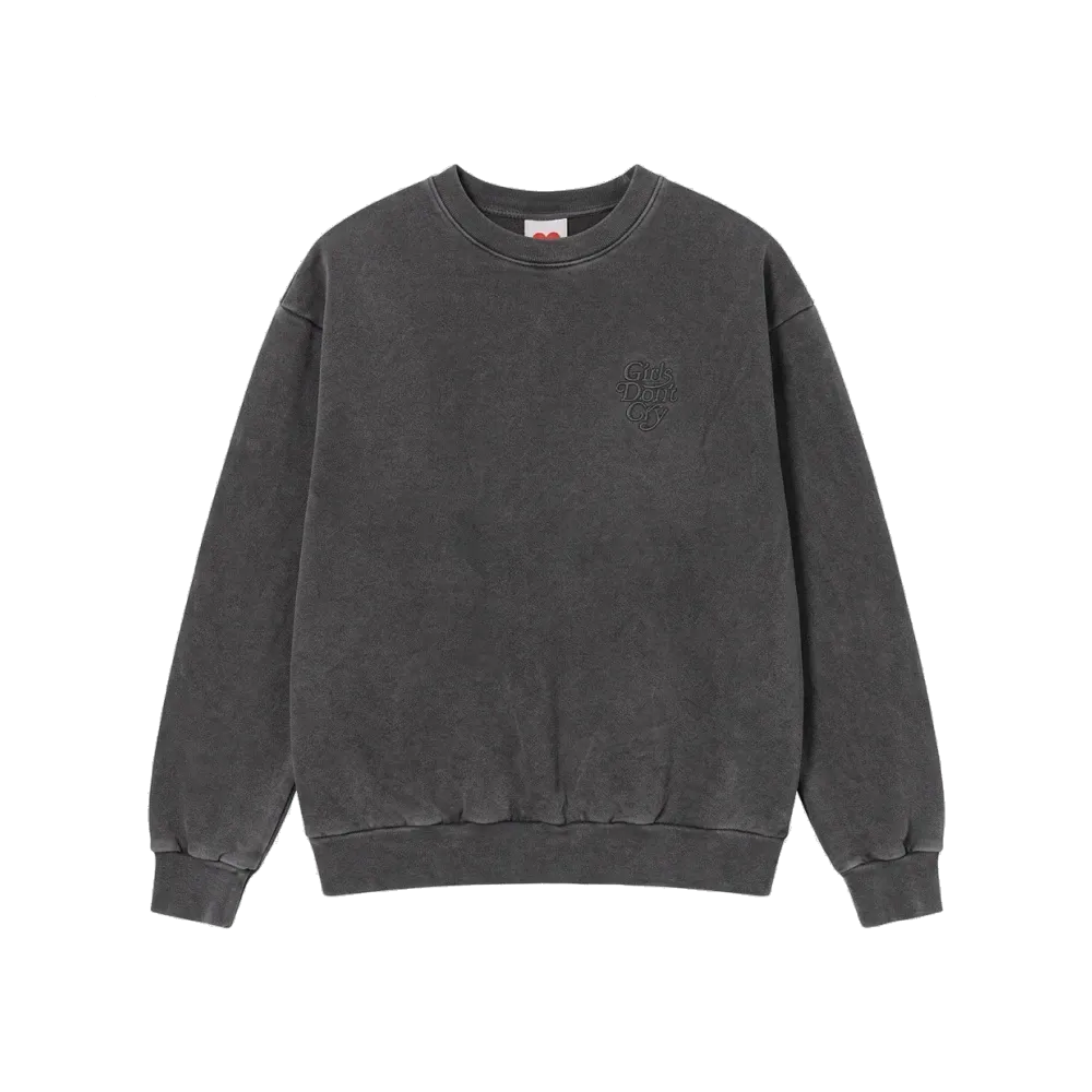 Girls Don't Cry Logo Crewneck "Black"