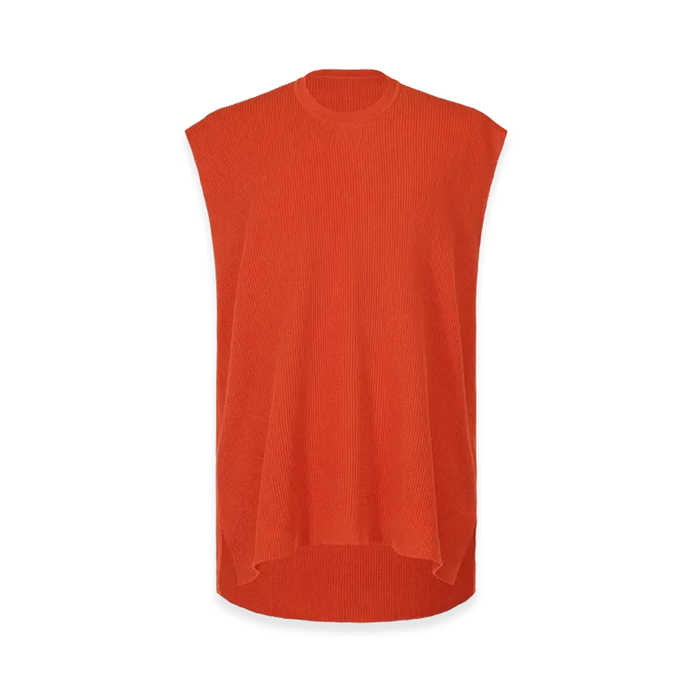 HOMME PLISSE ISSEY MIYAKE Tight Twist Cotton Knit "Red"