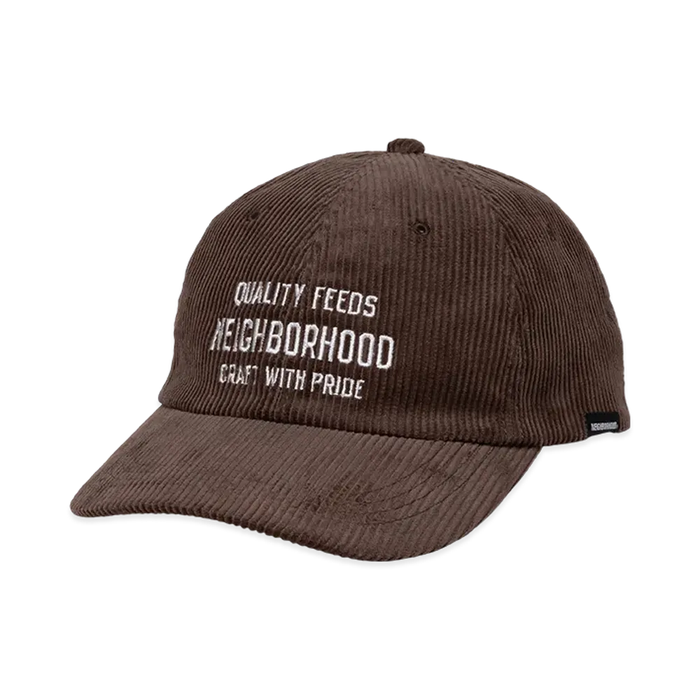 NEIGHBORHOOD Corduroy Dad Cap "Brown"