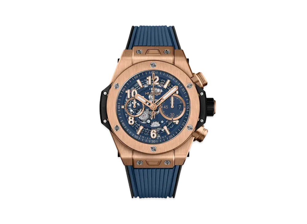 HUBLOT Big Bang Unico King Gold Blue 44mm