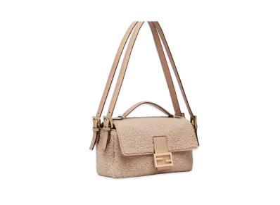 FENDI Baguette Multi Sheepskin Bag "Pink"