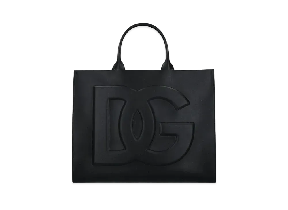 Dolce&Gabbana DG Daily Shopping Bag Large Calfskin "Black"
