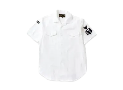 THE REAL McCOY'S SHIRT MAN'S COTTON TROPICAL SHORT SLEEVE "Custom"
