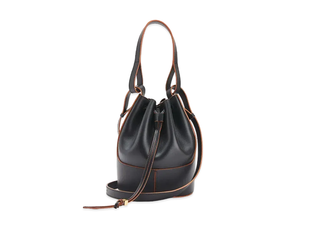 LOEWE Small Balloon Bag In Nappa Calfskin "Black"