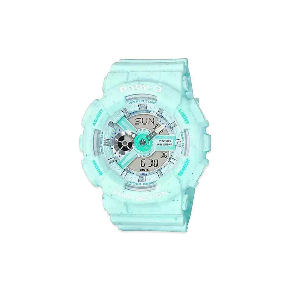 Casio G-Shock BABY-G BA-110 Series BA-110PI-2AJF "Pastel Green"