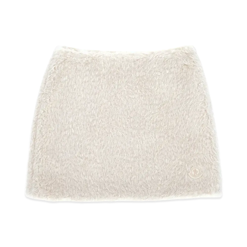 MONCLER Women's Skirts "Beige/White"
