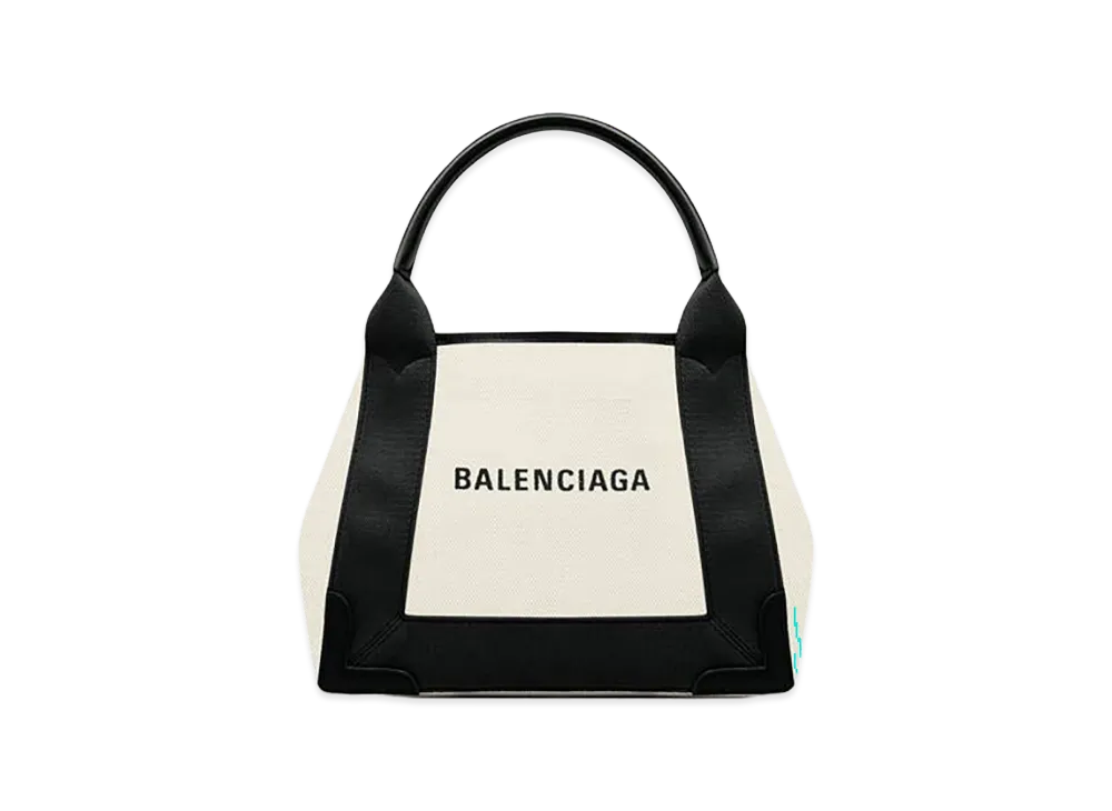 BALENCIAGA Women's Navy Cabas XS "Black"