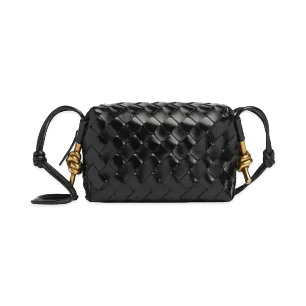 Bottega Veneta Mini Loop Camera Bag "Black"
