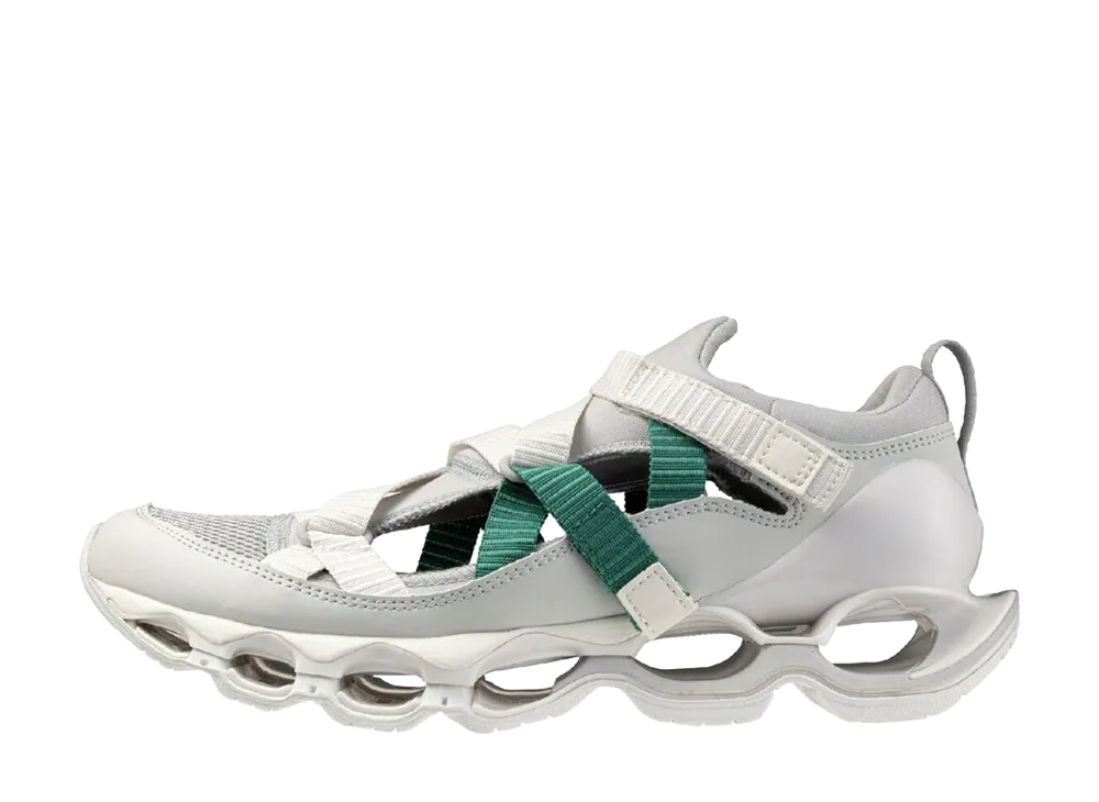 Mizuno Wave Prophecy Strap "Light Gray/Green"