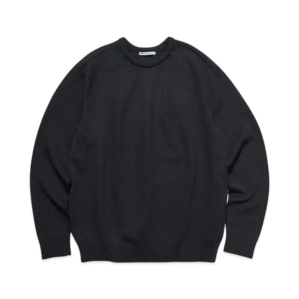 uniform experiment Plain Nordic Knit "Black"