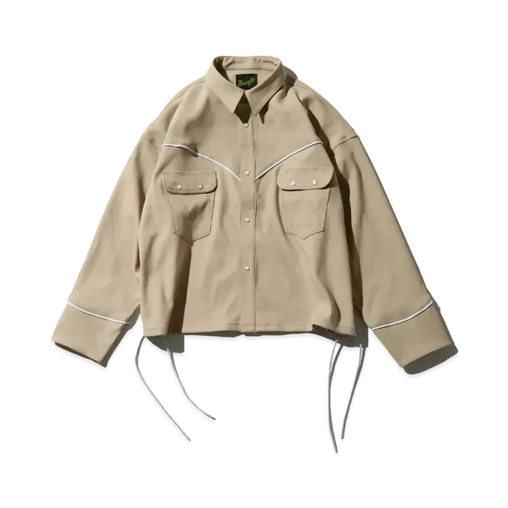 F/CE. x WRANGLER Wrancher Shirts JK "Beige"