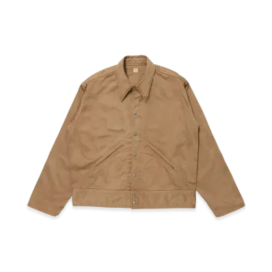 T.T Taiga Takahashi LOT.324 Usmd Convalescent Jacket "Natural Dyed Beige"