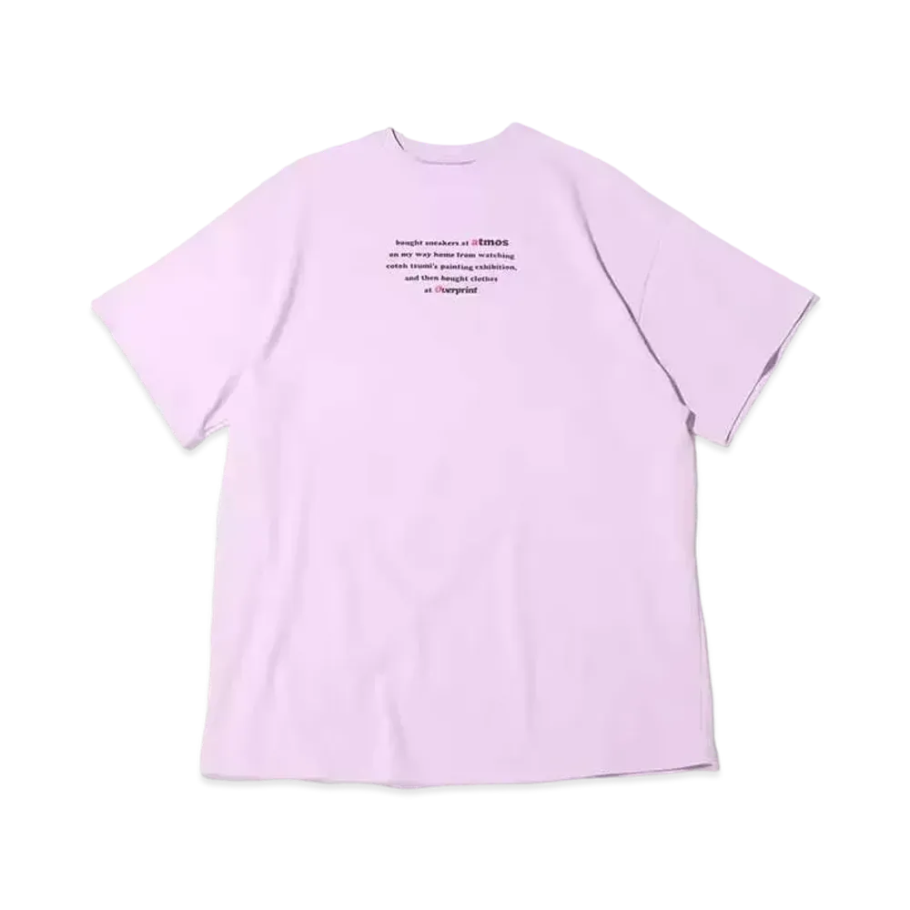 atmos pink x Meruru x Koto Tsumi Graphic T "Purple"
