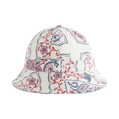Kith Miles Needlepoint Active Bucket Hat "Sandrift"