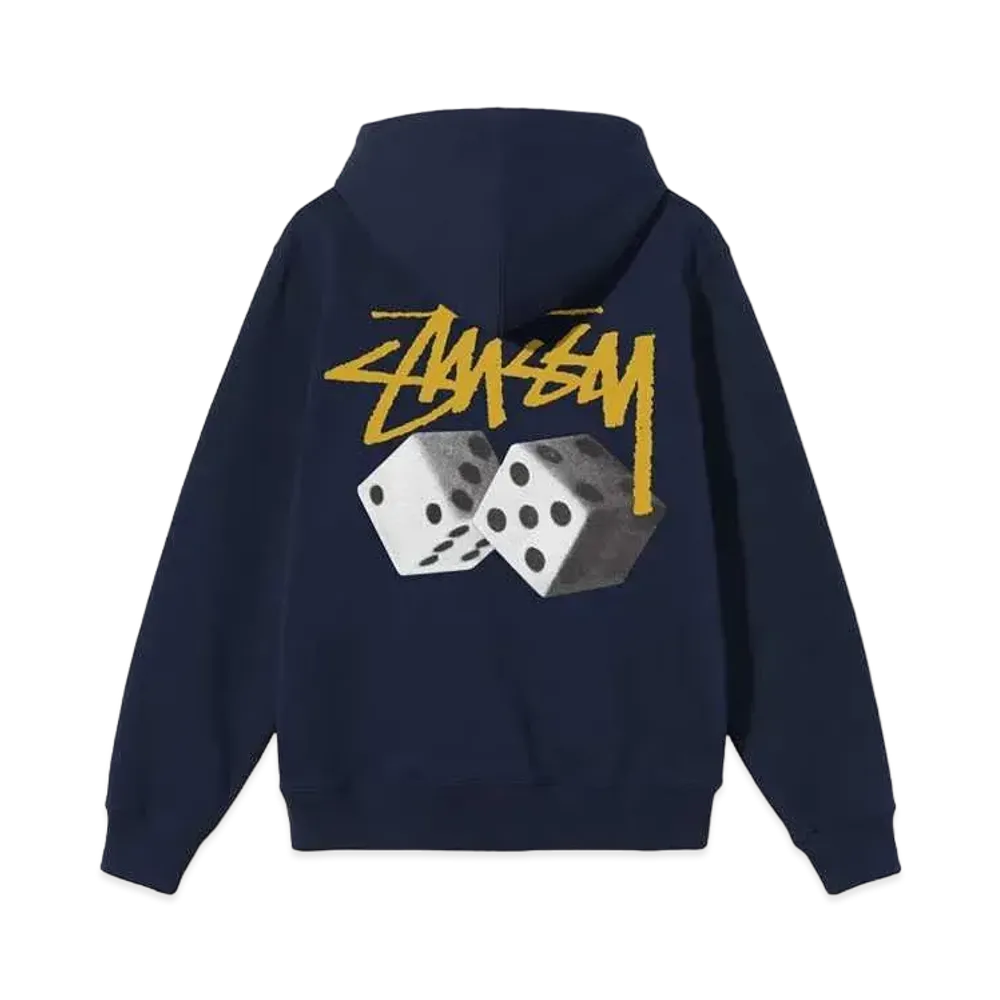 Stussy ROLL THE DICE HOODIE "Navy"
