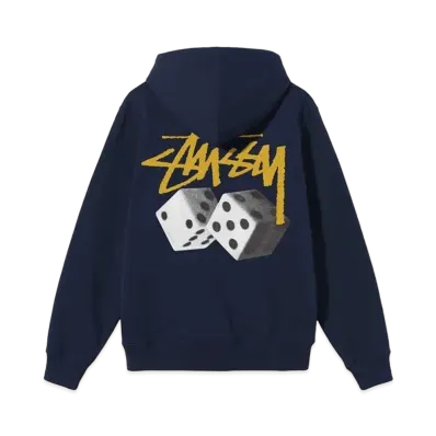 Stussy ROLL THE DICE HOODIE "Navy"