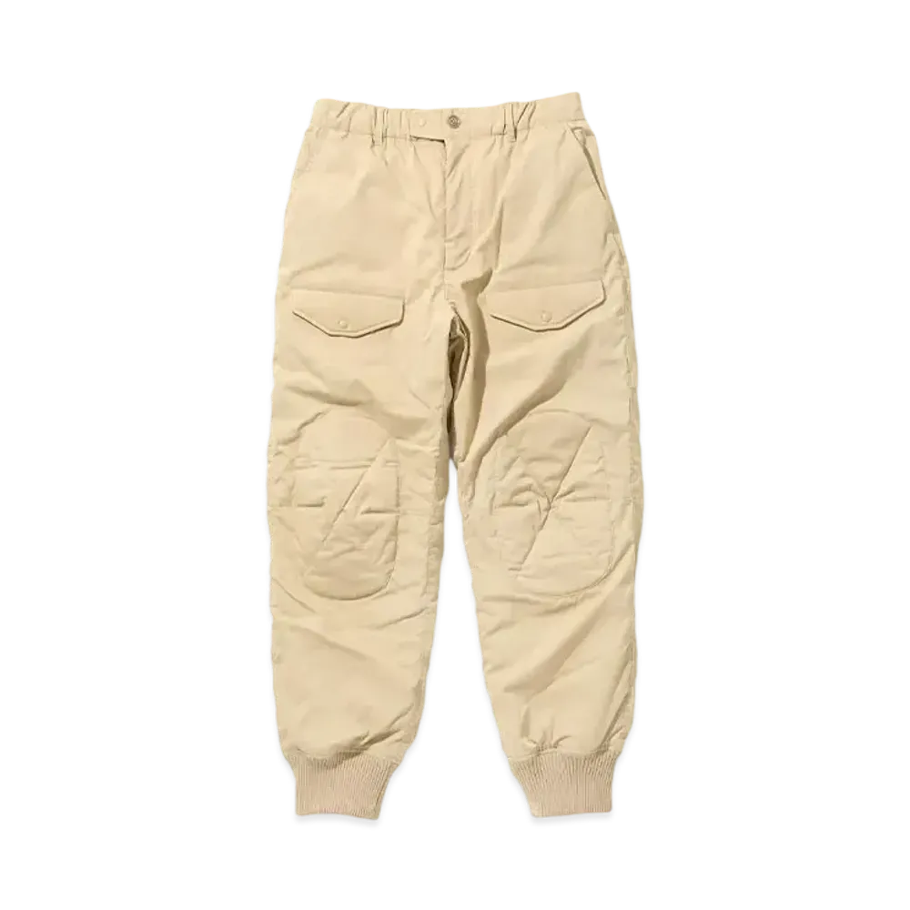 NANGA x ENGINEERED GARMENTS Air Borne Down Pants "Beige"