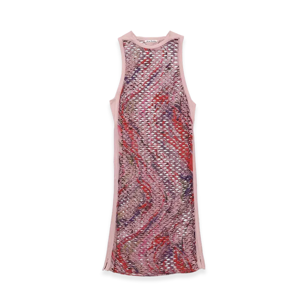 Acne Studios Mesh Tank Top "Faded Pink"