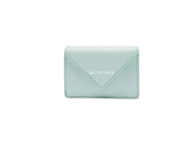 BALENCIAGA Papier Mini Wallet "Green"
