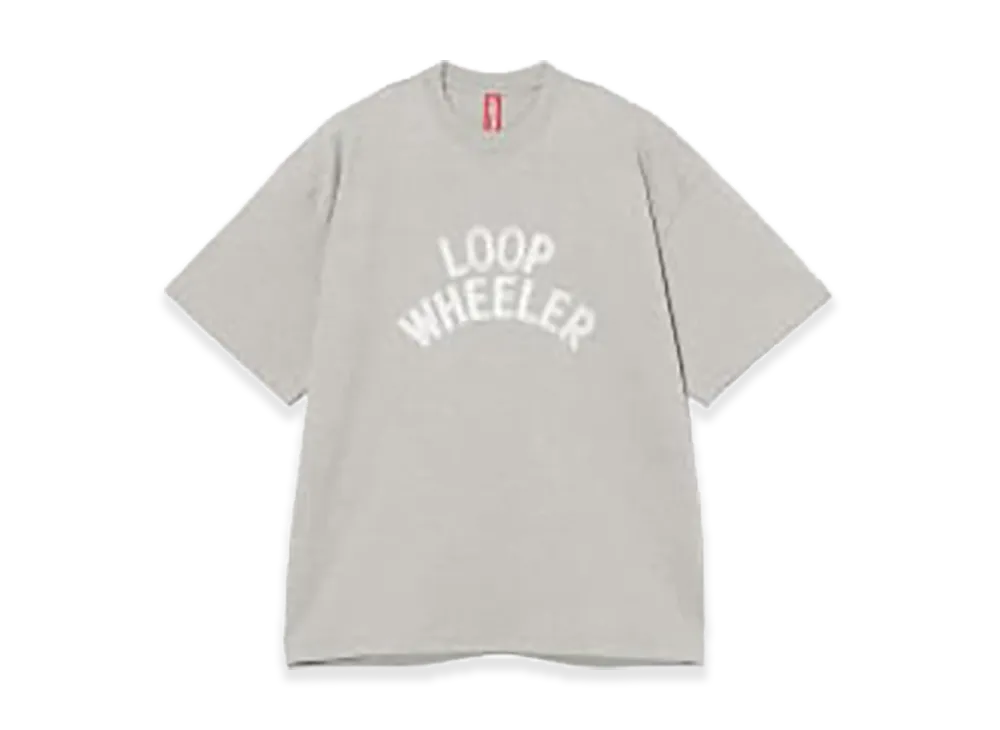 BEAMS JAPAN x LOOPWHEELER Graphic T-Shirt "Heather Gray"