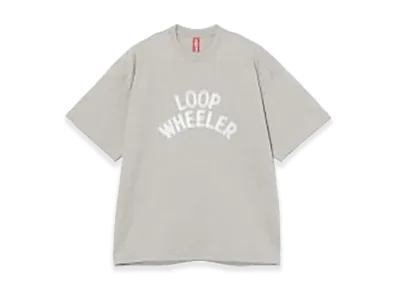 BEAMS JAPAN x LOOPWHEELER Graphic T-Shirt "Heather Gray"
