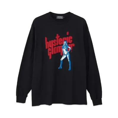 HYSTERIC GLAMOUR Sound Vibration T-Shirt "Black"