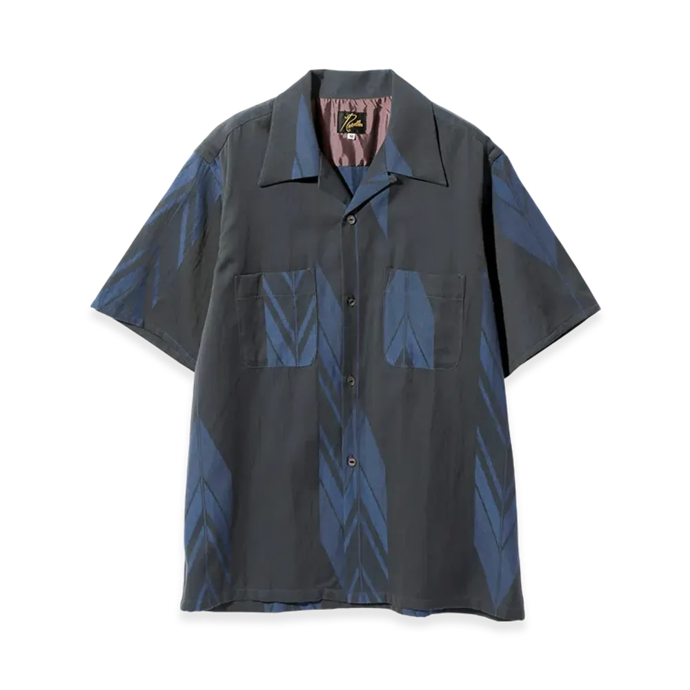 NEEDLES S/S One-Up Shirt "BlueArrow"