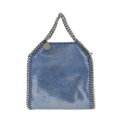STELLA McCARTNEY Women's Tiny Falabella Handbag "Light Blue"