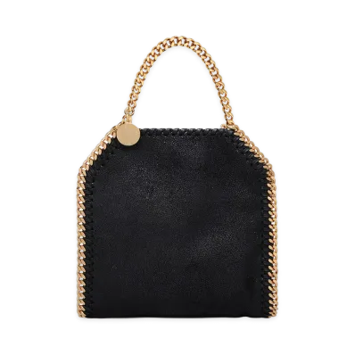 STELLA McCARTNEY Women's Tiny Falabella Shaggy Deer Bag "Black"