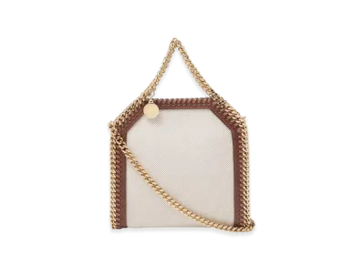STELLA McCARTNEY Falabella Tiny Tote Bag "Ecru"