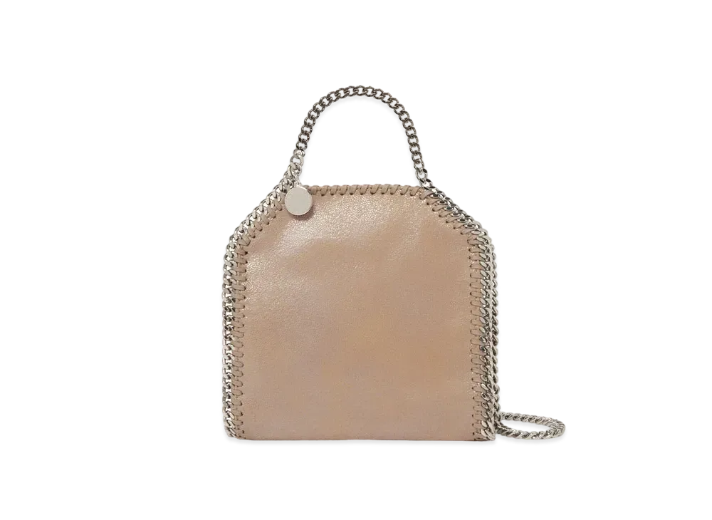 STELLA McCARTNEY Falabella Tiny Tote Bag "Pink Pearl"