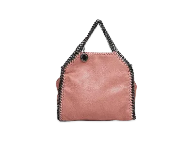 STELLA McCARTNEY Women's Shaggy Deer Mini Falabella Handbag "Antiqued Pink"