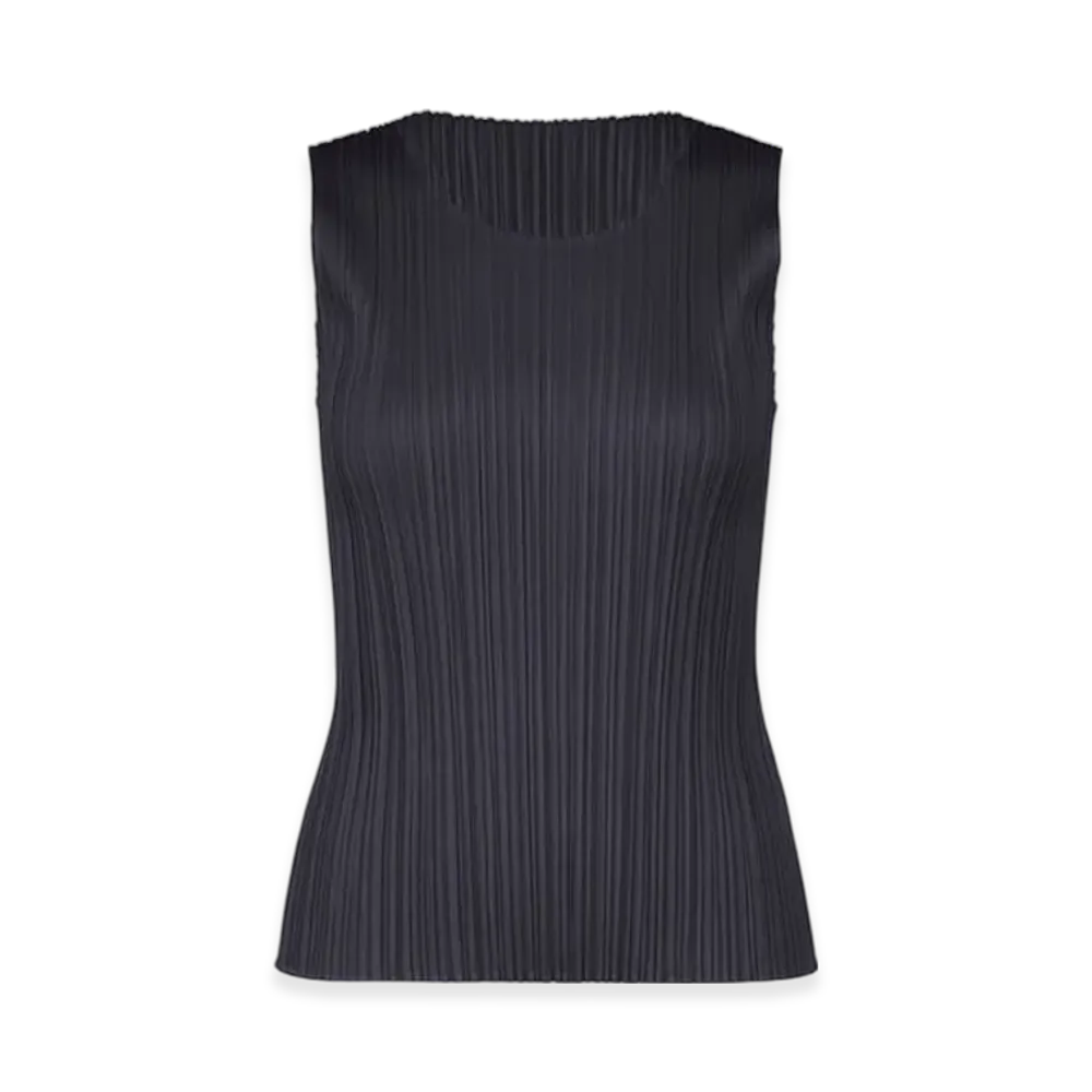 PLEATS PLEASE ISSEY MIYAKE New Colorful Basics 4 "Navy"