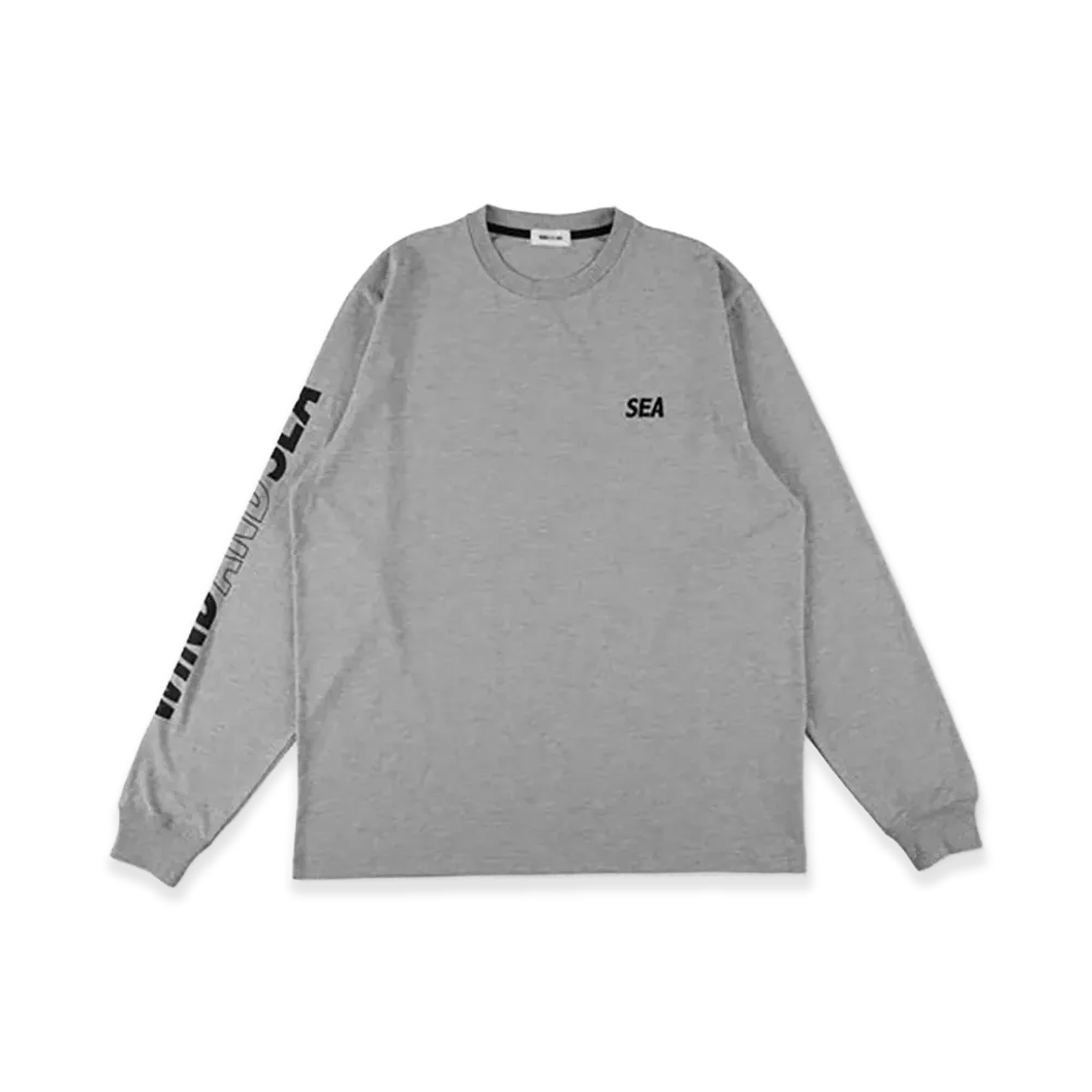 WIND AND SEA L/S Tech Pocket Tee "Gray"