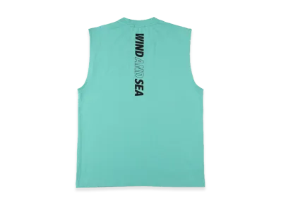 WIND AND SEA Tech No Sleeve Tee "Mint"