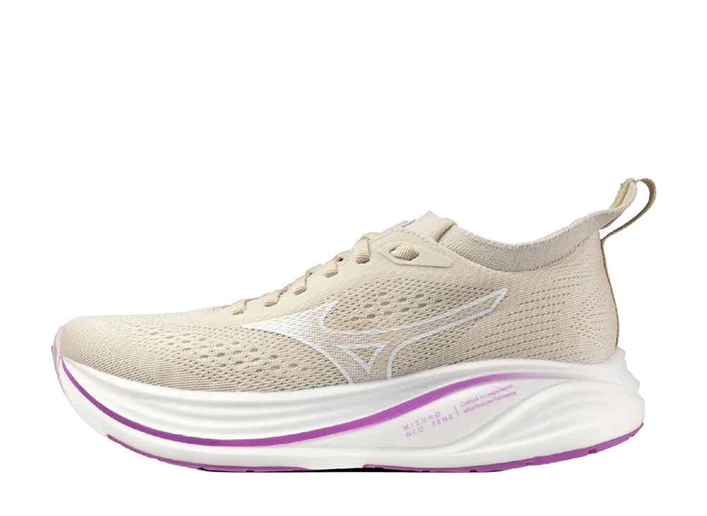 Mizuno Women's Neo Zen 2 "Beige/White/Purple"