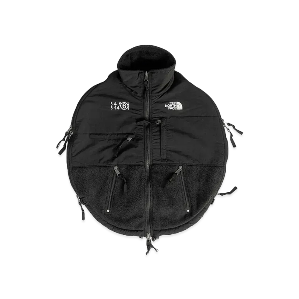 The North Face x MM6 Maison Margiela Circle Denali Fleece Top "Black"