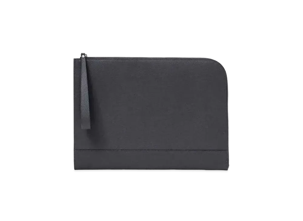 Valextra Small Document Case "Navy"
