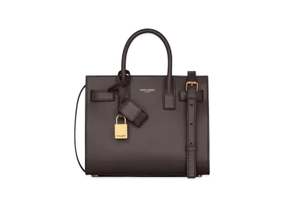 Saint Laurent Women's Bag Sac De Jour Nano "Brown"