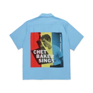WACKO MARIA CHET BAKER / HAWAIIAN SHIRT #3 "Blue"