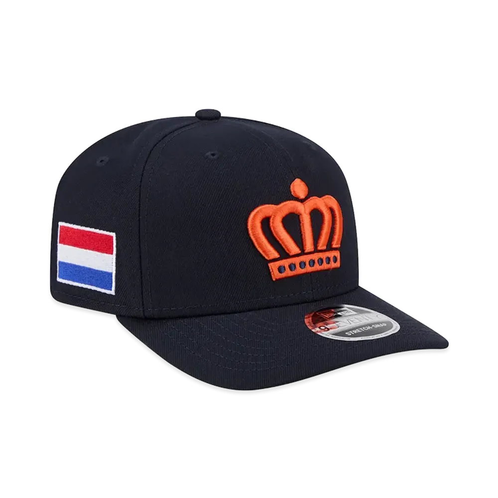 NEW ERA Netherlands Baseball 2026WBC World Baseball Classic 9Seventy Adjustable Hat "Navy"