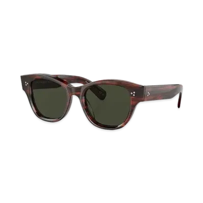 OLIVER PEOPLES Eadie "Vintage Red Tortoise/G-15 Polar"