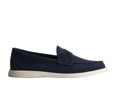 Dior Granville Loafer Suede Calfskin "Deep Blue"