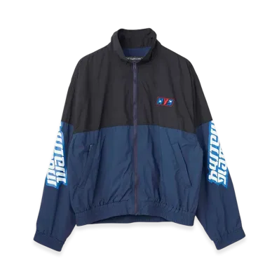 HYSTERIC GLAMOUR Fast Star Stand Collar Blouson "Navy"