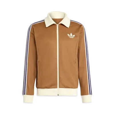 adidas Adicolor Heritage Now Striped Track Top "Brown Dessert"