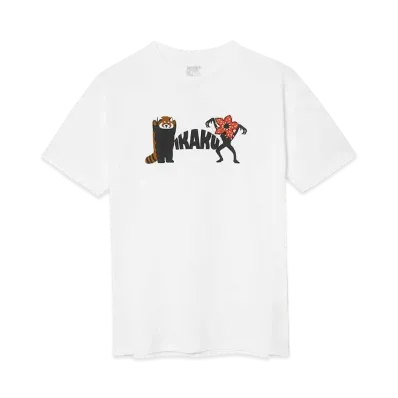 graniph x Stranger Things IkaKu Demogorgon T-Shirt "White"