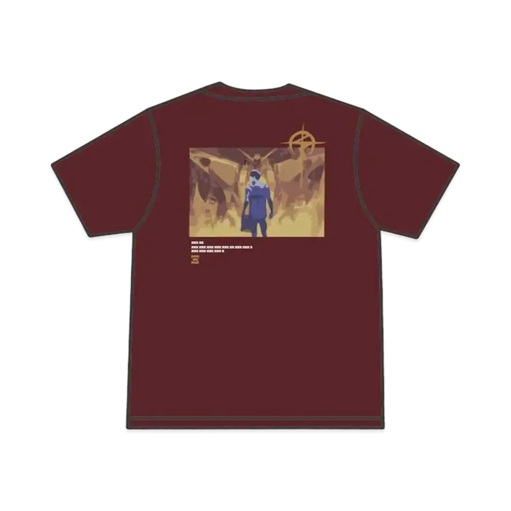 Uniqlo Mobile Suit Gundam Series UT Graphic T-Shirt "Wine"