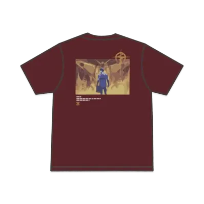 Uniqlo Mobile Suit Gundam Series UT Graphic T-Shirt "Wine"